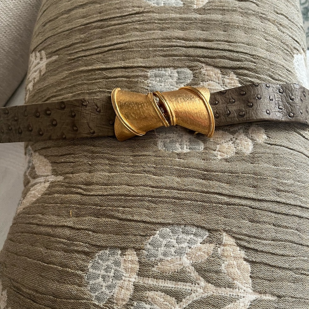 Ostrich Vintage Belt